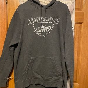 Minnesota wild hoodie size XL.